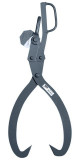  - EIA Holzzange , Klauenöffnung 550 mm / Aufhänghöhe 670 mm / Gesämthöhe 745 mm / 4,7 kg Gewicht Klauenöffnung 700 mm. Aufhänghöhe 830mm. Celková výška 930 mm. Hmotnost 7,3 kg .