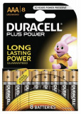 - Duracell Batterien AAA  LR03 1,5 V, Plus Power. Stückzahl 4. Typ/IEC AAA/LR03. 1,5 Volt. Chemikalie Alkaline. Haltbar 10 Jahre. Maße 44 x 10 x 10 mm (H x B x T). Gewicht 14 g. Plus Power. Stückzahl 8. Typ/IEC AAA/LR03. 1,5 Volt. Chemikalie Alkaline. Haltb