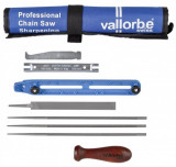  - Vallorbe Set pilníků a šablon v různých průměrech S pilníky průměru 4,5 mm
