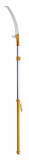  - Hedvábný tyčová píla Hayate, 2-dielna. čepel délka 240 cm. Užitečná délka 380 cm. Váha 2650 g. 380 cm