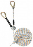  - Zachytavač - EN 353-2 Délka 15 m, hmotnost 2,3 kg.