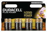  - Duracell baterky AA Plus napájení (4-balenie) Plus energie. Číslo 8. Typ/IEC AA/LR06. 1.5 byl. Chemická látka zásadité. Trvanlivé 10 let. Rozměry 50 x 14 x 14 mm (VxŠxH). Hmotnost 26 g.
