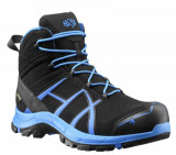  - Pracovní obuv Haix Black Eagle Safety 40 mid v 2 barvách Černá červená/10,5