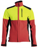  - Profiforest Waldarbeitsjacke Comfort, Farbe rot. Größe L. červená-žlutá / M