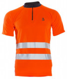  - Profiforest Funktions-Kurzarm-Shirt Visible , Farbe orange. Größe M. oranžová / S