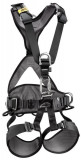  - Petzl Auffanggurt Above Bod, Gr. 1, pas 70 - 93 cm, černá / žlutá, hmotnost 2090 g GR. 2, Taillenunfang 83 - 120cm, černá / žlutá, Gewcht 2170 g