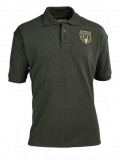  - Hubertus Herren-Poloshirt Piqué, Farbe dunkeloliv. Größe S. tmavě - olivováová / XL