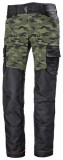  - Pracovní kalhoty Helly Hansen Chelsea Evolution Service, barevné kamufláže. Velikost 44. Camo / 60