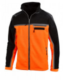  - Timbermen Fleecejacke, Farbe schwarz-orange. Größe M. černá-oranžová / XS
