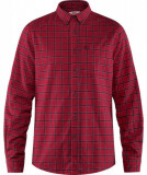  - Fjällräven Herren-Langarmhemd Övik Flannel, hluboký les Farbe. Velikost S. Hluboký les / XXL