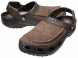  - Crocs Clogs Yukon Vista, Farbe espresso-espresso. Größe 39/40. černá-černá / 39/40