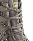  - Meindl Dovre Extreme GTX tkaničky, 220 cm dlouhé, ploché, tmavě hnědá