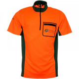  - Timbermen Funktionsshirt kurzarm BaySF, Größe L. Farbe orange-grün. Oranžová zelená/XS