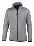  - CMP Herren-Jaquard-Jacke, Farbe grey melange. Größe 46. šedo kávová / 48