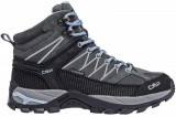  - CMP Damen-Trekkingschuhe Rigel Mid WP, Farbe graffite-azzuro. Größe 36. graffite-azzuro / 37