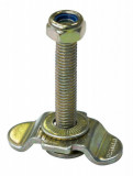  - Airline-Schraubfitting Single Stud mit M8-Gewindestift
