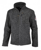  - CMP Herren-Fleecejacke, Farbe carbone melange. Größe 46. oil zelená mélange / 58